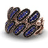 Sapphire Stylish Bloom Fashion Ring - Drew No. 44 image 1