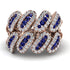 Sapphire Stylish Bloom Fashion Ring - Drew No. 14 image 2