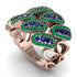 Sapphire Stylish Bloom Fashion Ring - Drew No. 29 image 3