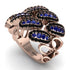 Sapphire Stylish Bloom Fashion Ring - Drew No. 44 image 3