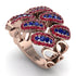 Sapphire Stylish Bloom Fashion Ring - Drew No. 59 image 3