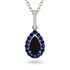 Black Diamond Tear Of Eternity Pendant - Jolene No. 69 image 1