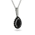 Black Diamond Tear Of Eternity Pendant - Jolene No. 39 image 2