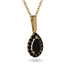 Black Diamond Tear Of Eternity Pendant - Jolene No. 37 image 2