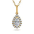 Diamond Tear Of Eternity Pendant - Jolene No. 1 image 1