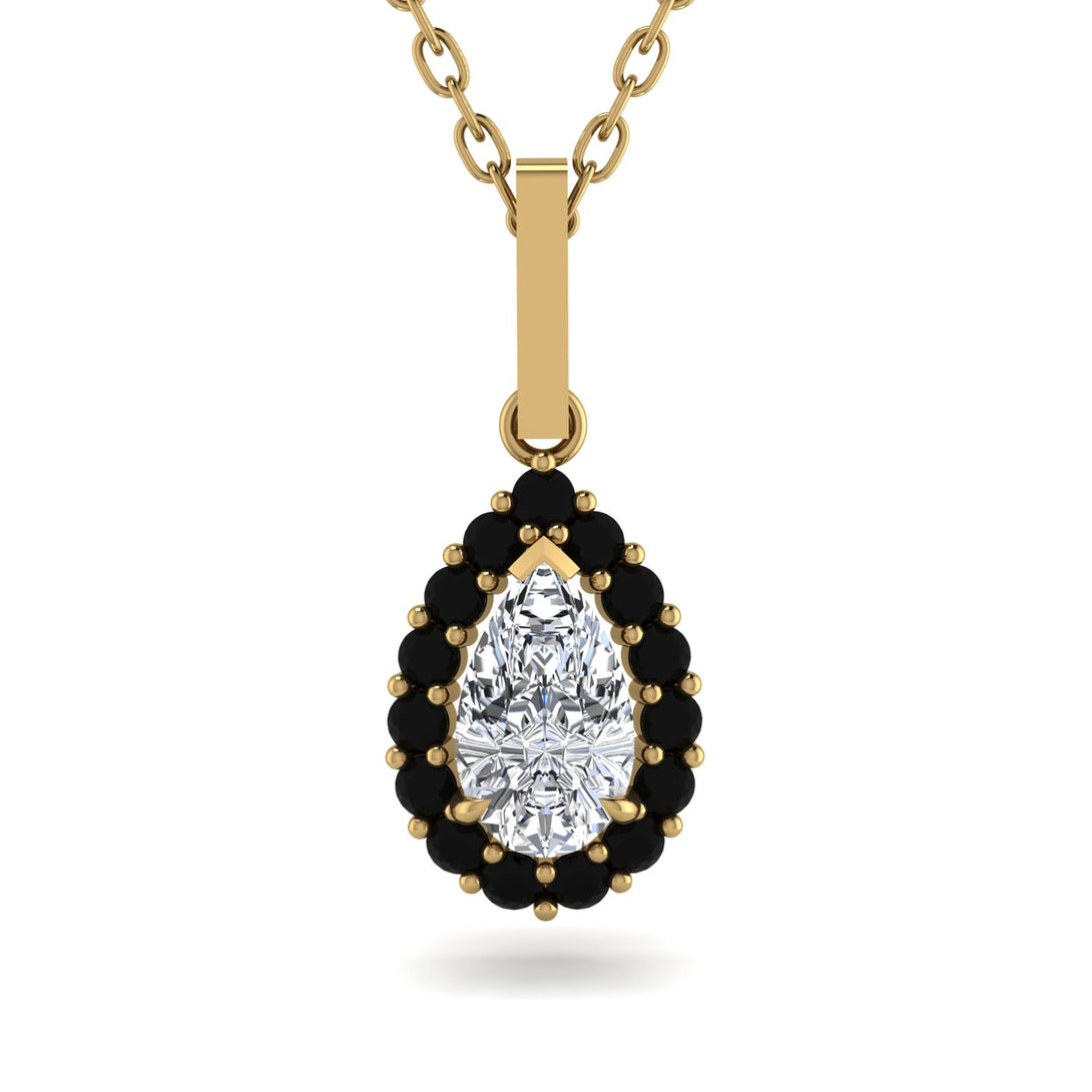 Diamond Tear Of Eternity Pendant - Jolene No. 31