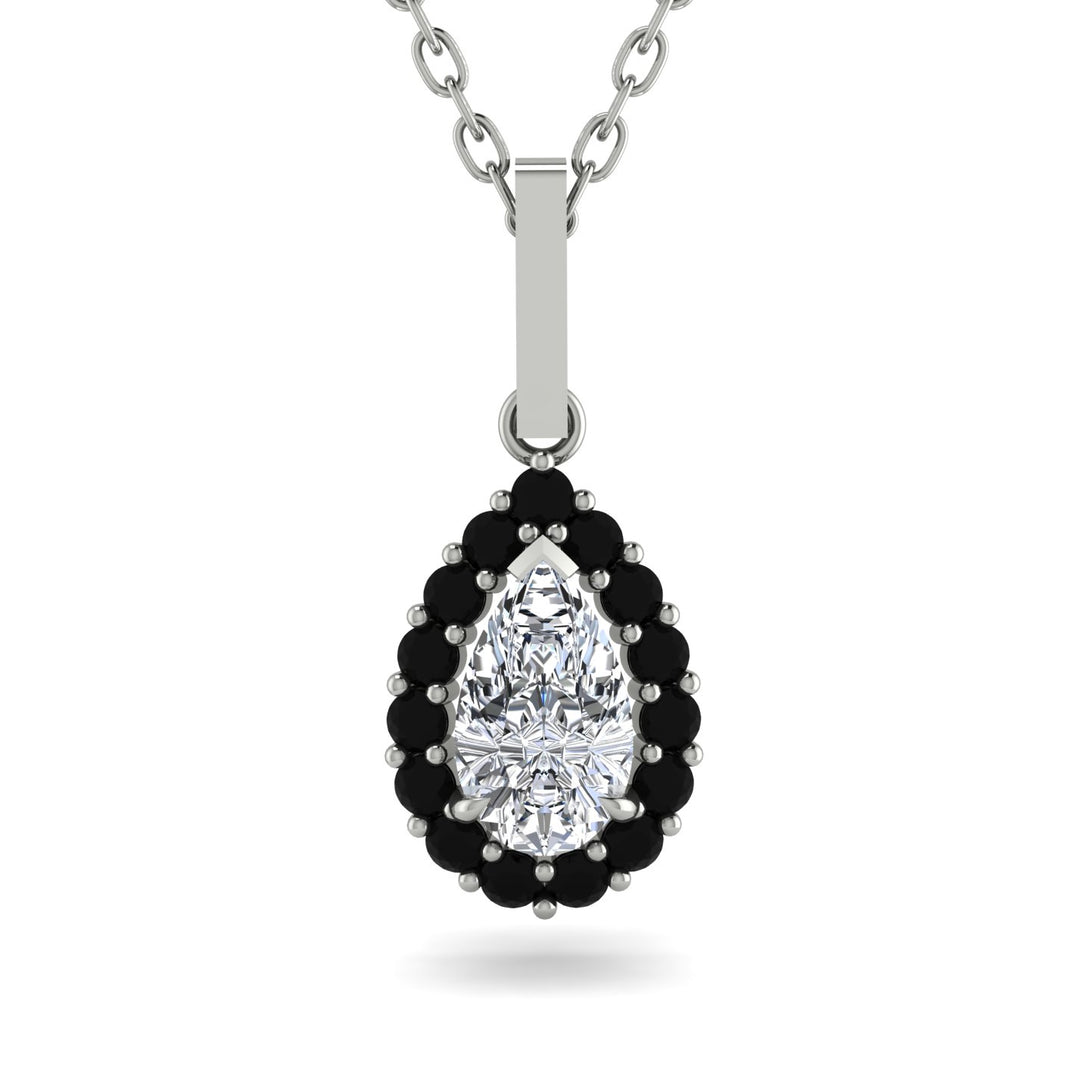 Diamond Tear Of Eternity Pendant - Jolene No. 33