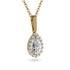 Diamond Tear Of Eternity Pendant - Jolene No. 1 image 2