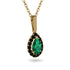 Emerald Tear Of Eternity Pendant - Jolene No. 34 image 2