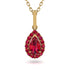 Ruby Tear Of Eternity Pendant - Jolene No. 55 image 1