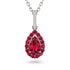 Ruby Tear Of Eternity Pendant - Jolene No. 57 image 1