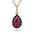 Ruby Tear Of Eternity Pendant - Jolene No. 70 image 1