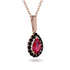 Ruby Tear Of Eternity Pendant - Jolene No. 41 image 2
