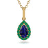 Sapphire Tear Of Eternity Pendant - Jolene No. 28 image 1