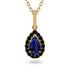 Sapphire Tear Of Eternity Pendant - Jolene No. 43 image 1