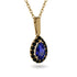 Sapphire Tear Of Eternity Pendant - Jolene No. 43 image 2