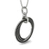 Three Circle Necklace With Black Diamond - Octavia No. 9 image 2