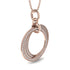 Three Circle Necklace With Diamond - Octavia No. 2 image 2