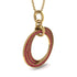 Three Circle Necklace With Ruby - Octavia No. 10 image 2