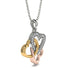 Three Hearts Intertwined Diamond Necklace - Harlow No. 16 image 2