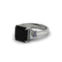 Three Stone Black Diamond Engagement Ring - Bethany No. 9 image 2