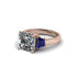 Three Stone Diamond Engagement Ring - Bethany No. 62 image 2
