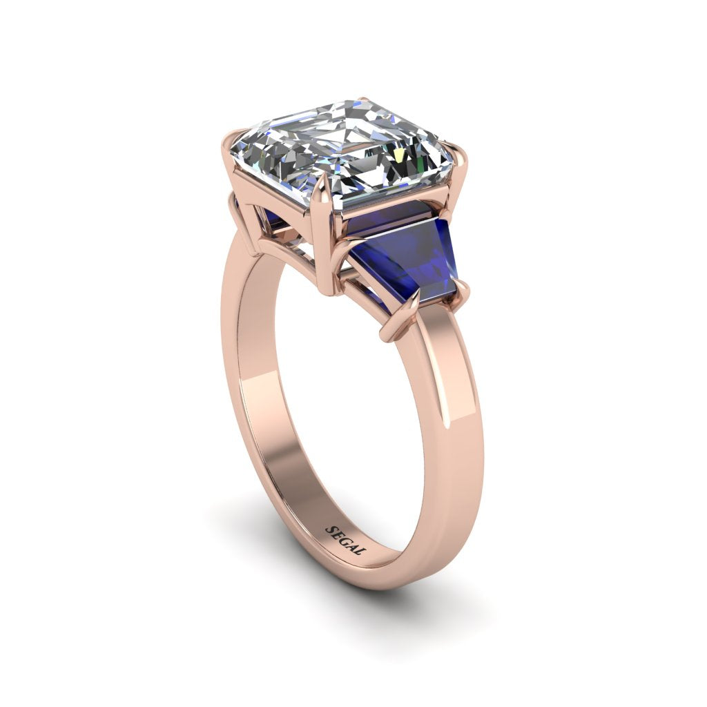 Three Stone Diamond Engagement Ring - Bethany No. 62