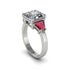 Three Stone Diamond Engagement Ring - Bethany No. 48 image 1