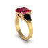 Three Stone Ruby Engagement Ring - Bethany No. 40 image 1