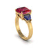 Three Stone Ruby Engagement Ring - Bethany No. 70 image 1
