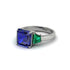 Three Stone Sapphire Engagement Ring - Bethany No. 30 image 2