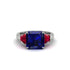 Three Stone Sapphire Engagement Ring - Bethany No. 60 image 3