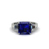 Three Stone Sapphire Engagement Ring - Bethany No. 15 image 3