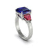Three Stone Sapphire Engagement Ring - Bethany No. 60 image 1