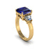 Three Stone Sapphire Engagement Ring - Bethany No. 13 image 1
