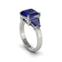 Three Stone Sapphire Engagement Ring - Bethany No. 75 image 1