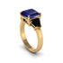 Three Stone Sapphire Engagement Ring - Bethany No. 43 image 1