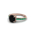 Traditional Black Diamond Engagement Ring - Elaine No. 23 image 2
