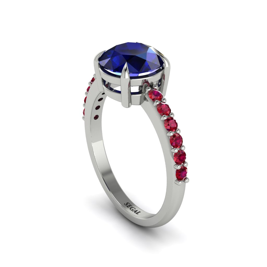 Traditional Sapphire Engagement Ring - Elaine No. 60