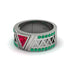 Triangle Cut Ruby Men's Architectural Ring - Levi No. 27 image 3
