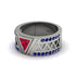 Triangle Cut Ruby Men's Architectural Ring - Levi No. 72 image 3