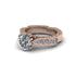 Diamond Victorian Scroll Engagement Ring - Kehlani No. 2 image 3