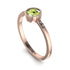 Bezel Minimalist Peridot Ring - Kinsley No. 702 image 2