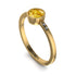 Bezel Minimalist Citrine Ring - Kinsley No. 601 image 2