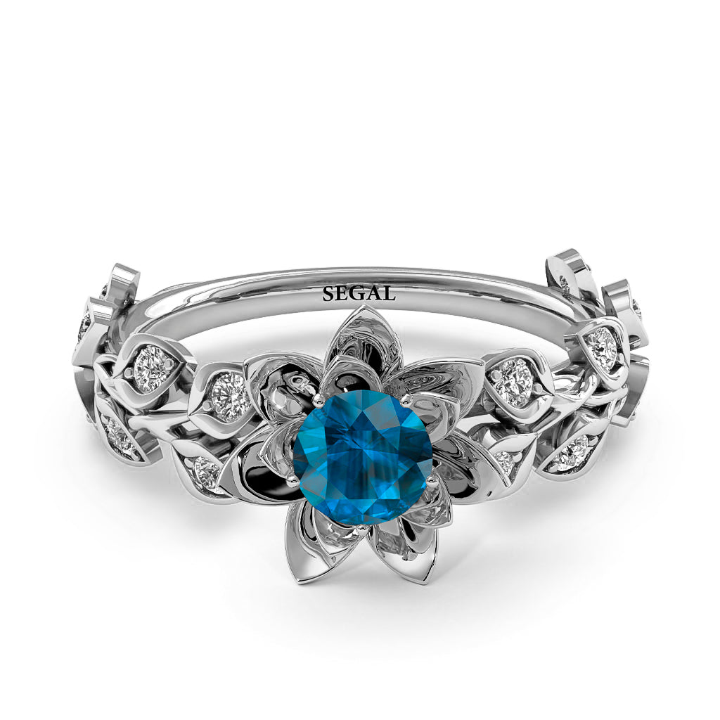 Lotus Flower And Leaves - Anna no. 506