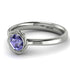 Solitaire Minimalist Tanzanite Ring - Eden No. 203 image 3