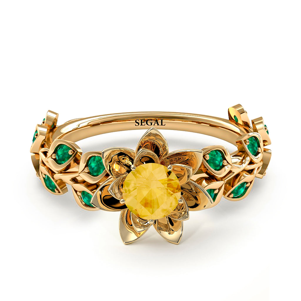 Lotus Flower And Leaves - Anna no. 601