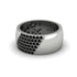 Black Diamond Wide Men's Wedding Band - Ash No. 9 image 2