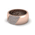 Diamond Wide Men's Wedding Band - Ash No. 2 image 2