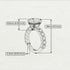 4ct Oval Cut Sapphire Engagement Ring - Xena No. 73 image 4